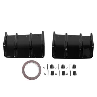 Imagem de Spoiler para Os Lábios do Difusor Traseiro do Carro, 2pcs Esportivo Anti Colapso ABS Gloss Black Com Instalação Adesiva para ZD8 2021-2024 GT86 ZN8 2021-2024
