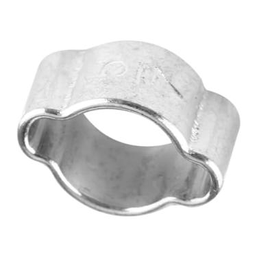 Imagem de 10pcs Ferro Galvanizaram Duas Mangueiras de Orelha para Flerar Tubo a Gasolina, Tubo, Grampo de Tubo, Mangueira Com Acabamento Em Zinco, 5~23mm (5-7mm)