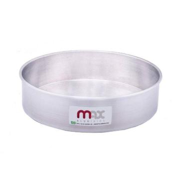 Imagem de Assadeira Redonda N 20 Max Aluminios - Resistente e Prática