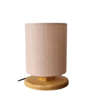 Imagem de Abajur Cabeceira De Cama Decorativo Quarto Escritório sala Casa (creme-1 UNIDADE)