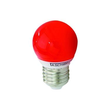 Imagem de Lâmpada Led Bolinha 1w - Taschibra Vermelho