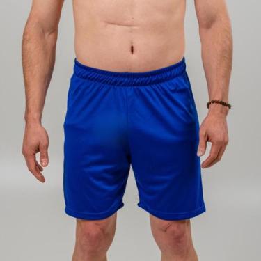 Imagem de Kit 2 Bermudas Calção Futebol Dryfit Masculino pra Treino e Banho Lisa