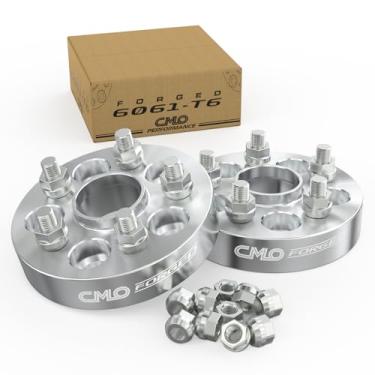 Imagem de 2 adaptadores de aro centralizado de roda de 1 polegada 25 mm (padrão de parafuso de mudança) 5x120 a 5x11,5 cm 5x120 cm 5x120 a 5x114.3 furo central 66,9 rosca 12x1,5 compatível com o novo Camaro Malibu LaCrosse Regal CTS xTS Equionx