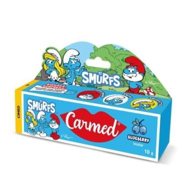 Imagem de Hidratante labial carmed smurfs blueberry incolor 10g