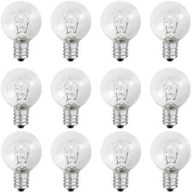 Imagem de Lâmpadas de aquecimento de cera CXLHO G30 25W E12 Base Clear 2700K, pa