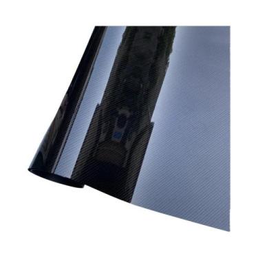 Imagem de Película De Vinil De Fibra De Carbono 9D Super Brilhante PET Sem Bolha