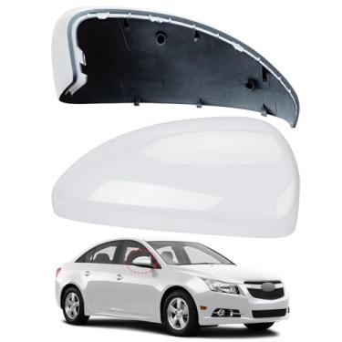 Imagem de LOIYLLEN Substituição da capa do espelho lateral do passageiro para Chevrolet Chevy Cruze 2009 2010 2011 2012 2013 - Capas de espelho do lado direito, acessórios de tampa dos espelhos retrovisores