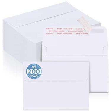 Imagem de Envelopes Metronic A7 White Self-Seal 5,25 x 7,25 polegadas (200 unida