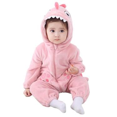 Imagem de Macacão unissex Costume TONWHAR para bebês com animais de 1 a 3 meses