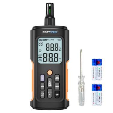 Imagem de Medidor de umidade de temperatura Protmex YT606 de alta precisão