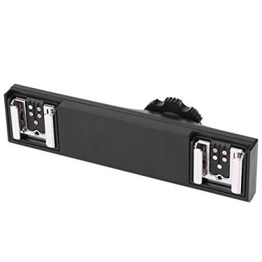 Imagem de Generic Divisor de Sapata Dupla de para Câmeras SLR, Suporte I-TTL, Material ABS/PC Leve, Gatilho Speedlite, Capacidade de Carga de 3 Kg, para //, Camcorder Essential (#2)