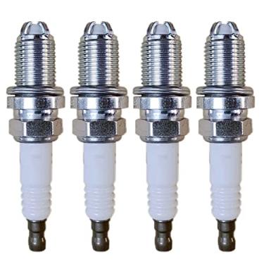 Imagem de Vela de ignição para BMW E46 E39 E83 E36 E63 E53 M54 M62 Z3 320/528, 4 unidades, platina, 12120037607 Bkr6Equp