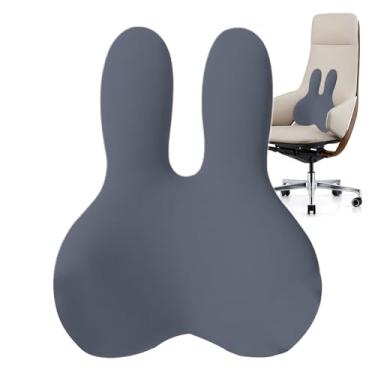 Imagem de Suporte lombar | Almofadas para cadeira traseira | Travesseiro estável para as costas com alças ajustáveis - para professores, passageiros, casa, sala de estar, local de trabalho, sofá, assento de