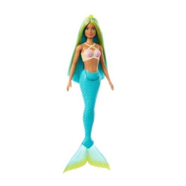 Imagem de Boneca Barbie Fantasia Sereias Mattel, Verde