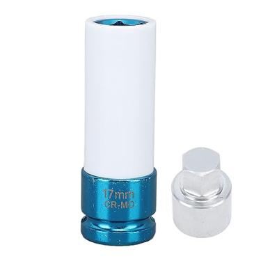 Imagem de Cryfokt Chave de Porca de Bloqueio de Roda Antirroubo, de Alta Resistência para Benz A-class B-class C- Glk-, Material de Liga de Aço (Com soquete)