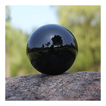 Imagem de Bola de cristal polido Reiki 20 mm-30 mm Pedras Cristais Pedras Naturais e Minerais Artesanato Decorativo (Cor: 20 mm Obsidiana)