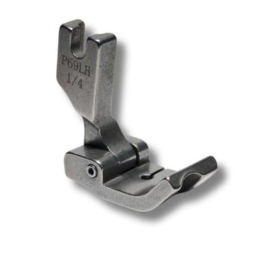 Imagem de Pé Calcador Pregar Vivo Cordão Para Máquina Reta Industrial Lado Esquerdo 6mm P-69lh 1/4