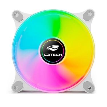 Imagem de Cooler Fan F9-L160WH RGB 12cm C3Tech Gaming
