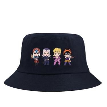 Imagem de Chapéu de pescador Jojos Bizarre Adventures Anime Folding Sun F - yiwe