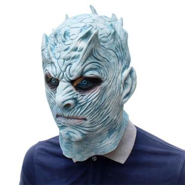 Imagem de Máscara de látex Games of Thrones Night King para o Carnaval de Hallow