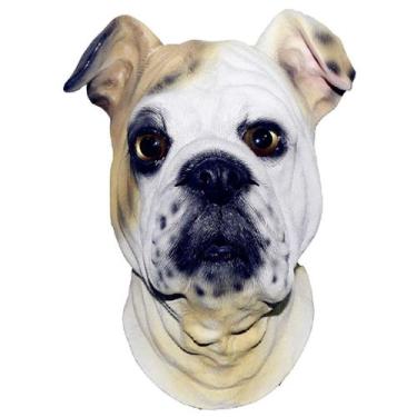 Imagem de Máscara Boxer Dog Halloween Cosplay Prop Party, capa facial completa -