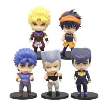Imagem de Coleção de brinquedos de figuras de anime Jojo's Bizarre Adventures x5