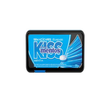 Imagem de PASTILHA MENTOS KISS MINT 17,5G PERFETTI