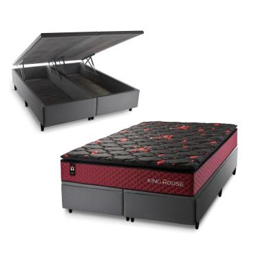 Imagem de Cama Box Baú Toronto com Molas Ensacadas 193x203 King House