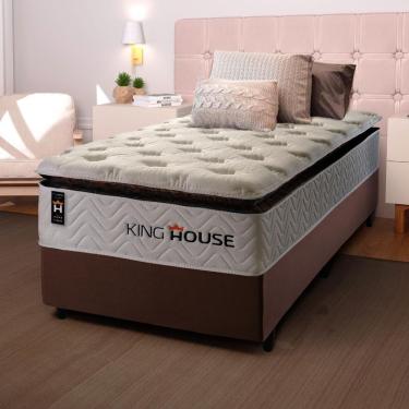Imagem de Cama Box Molas Ensacadas New York Solteiro 96x203 King House