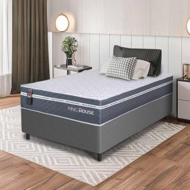 Imagem de Cama Box Cairo Molas Ensacadas Solteiro 88x188 King House