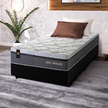 Imagem de Cama Box Molas Ensacadas Benton Solteirão 96x203 King House