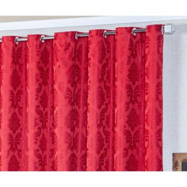 Imagem de Cortina Tecido Jaquard Semi blackout 2,80x1,80 Para Sala e Quarto - ga