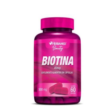 Imagem de Biotina 45mcg - 60 Cápsulas - Herbamed