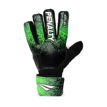 Imagem de Luva de Goleiro Infantil Penalty Delta 1 Preto/verde, Preto, Verde, G