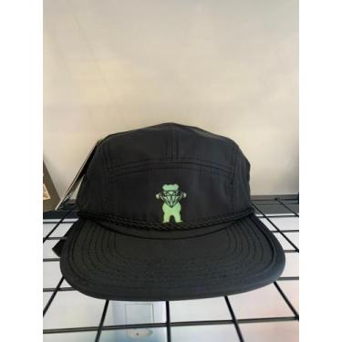 Imagem de Bone de aba reta grizzly cor preto