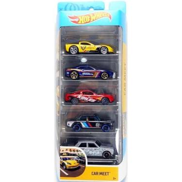 Imagem de Pack de 5 Hot Wheels - Car Meet - GHP52 (14326) - Mattel