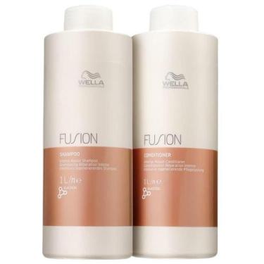 Imagem de Kit Wella Professionals Fusion Duo (2 Produtos) 1 litro
