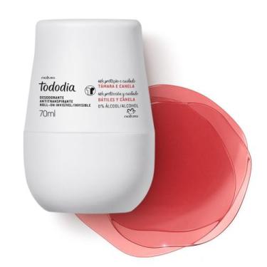 Imagem de Desodorante Antitranspirante Roll-on Tâmara e Canela Tododia - 70ml - 