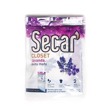 Imagem de Anti Mofo Secar Original Closet 250g Caixa C/ 9 Unidades (Lavanda)