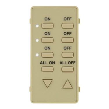 Imagem de Leviton Kit de mudança de cor DCK4A-I para controle de 3 endereços Decora Home Controls (DHC), marfim