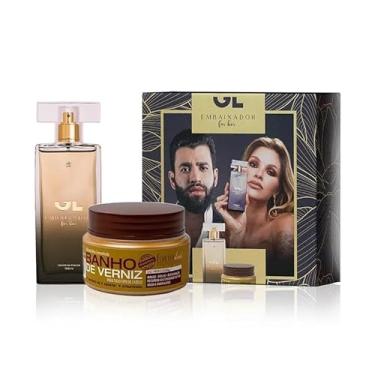 Imagem de Gusttavo Lima, Kit Perfume Embaixador For Her 100ml + Máscara Capilar Forever Liss 40g