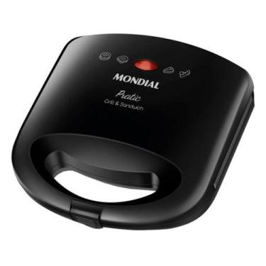 Imagem de Sanduicheira Pratic Grill Mondial SN-01 110V, 110V