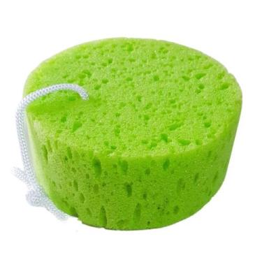 Imagem de Esponja Para Banho Redonda Linha Soft Colors Marco Boni, Verde