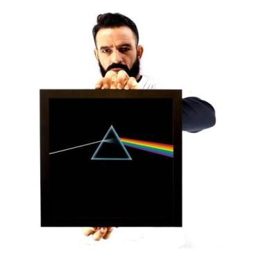 Imagem de Quadro Capa Disco Vinil Pink Floyd Dark Side Of The Moon - Fanarte