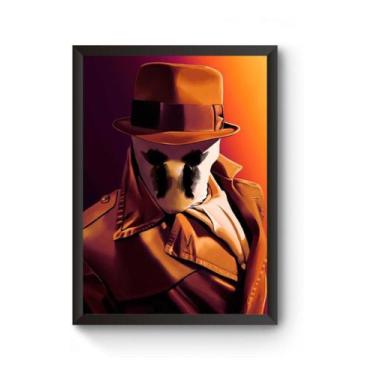 Imagem de Poster Moldurado Rorschach Watchman - Fanarte