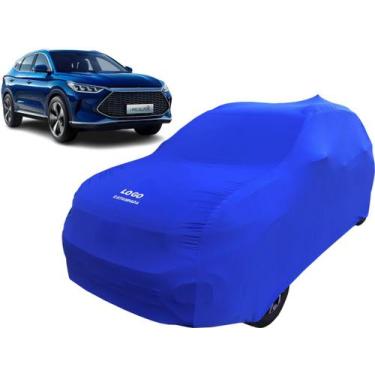 Imagem de Capa Para Carro Byd Yuan Plus Proteção Contra Risco - Mz, Azul