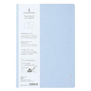 Imagem de Kleid 8441-06 Caderno quadriculado pequeno, B6, grade de 2 mm, azul claro