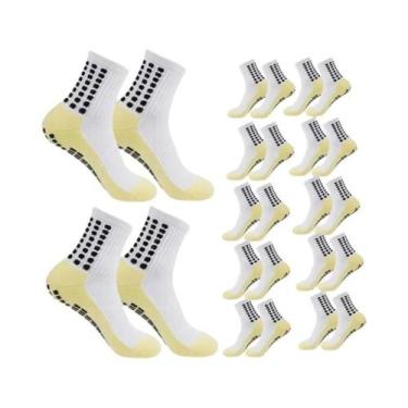 Imagem de Meias De Futebol Antiderrapantes Para Homens, Meias Esportivas Não Des