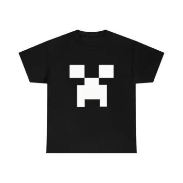 Imagem de Camiseta Unissex Retro Com Estampa 3D, Gola Redonda, Manga Curta, Casu