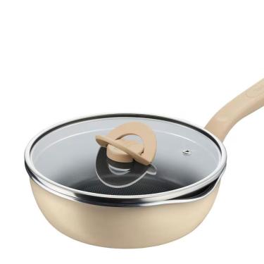 Imagem de Panela Wok One Pick Pot Frigideira-Wok Alumínio com Revestimento Interno Cerâmico 22CM...